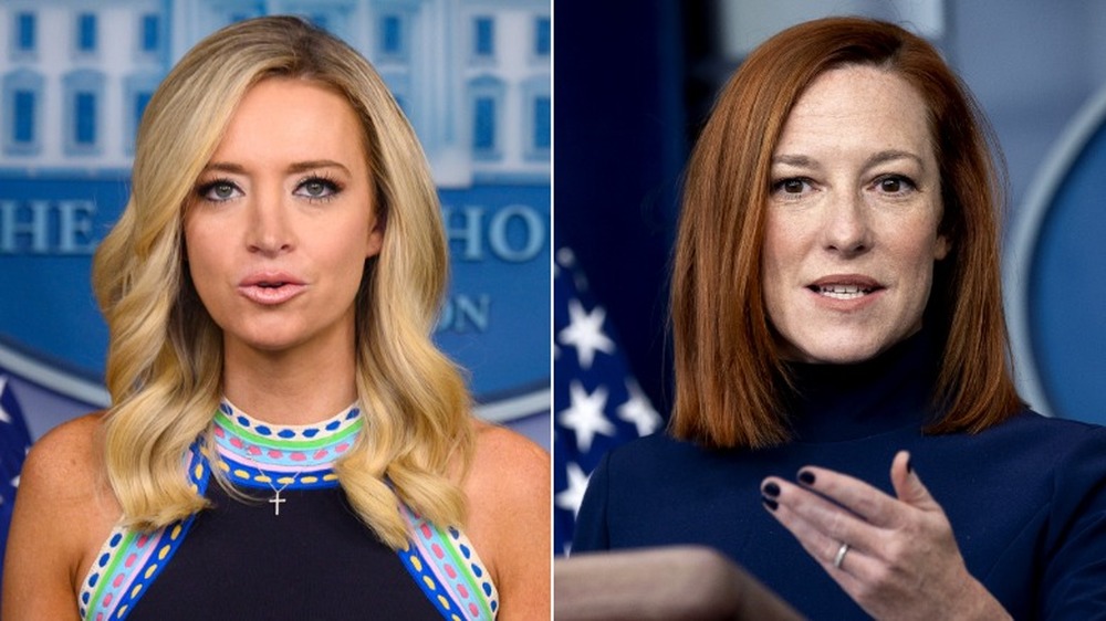 Kayleigh McEnany and Jen Psaki