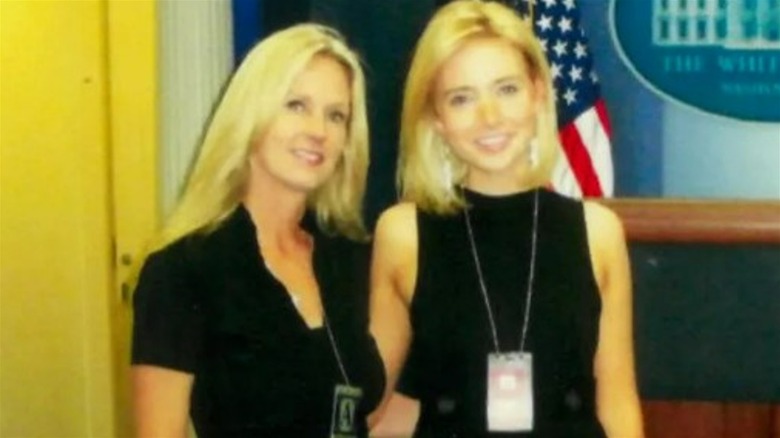 Leanne and Kayleigh McEnany smiling