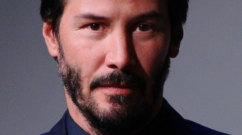 Keanu Reeves posing