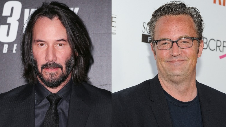 Keanu Reeves and Matthew Perry