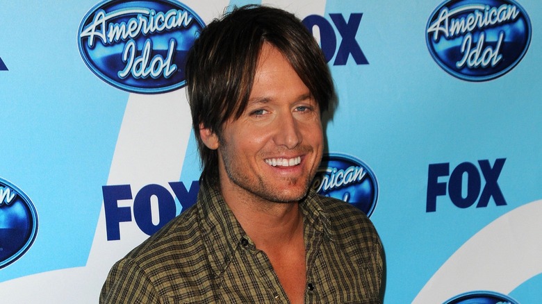 Keith Urban smiling