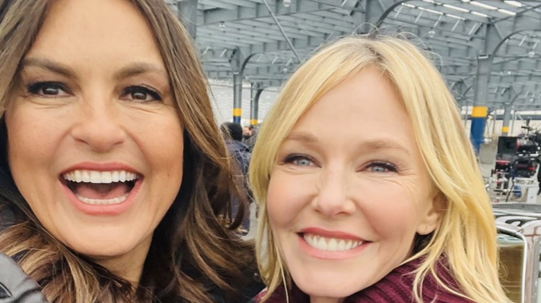 Mariska Hargitay and Kelli Giddish