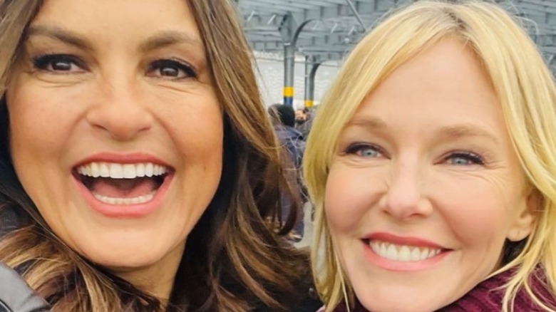 Mariska Hargitay and Kelli Giddish