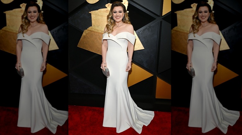 Kelly Clarkson at the 2024 Grammys