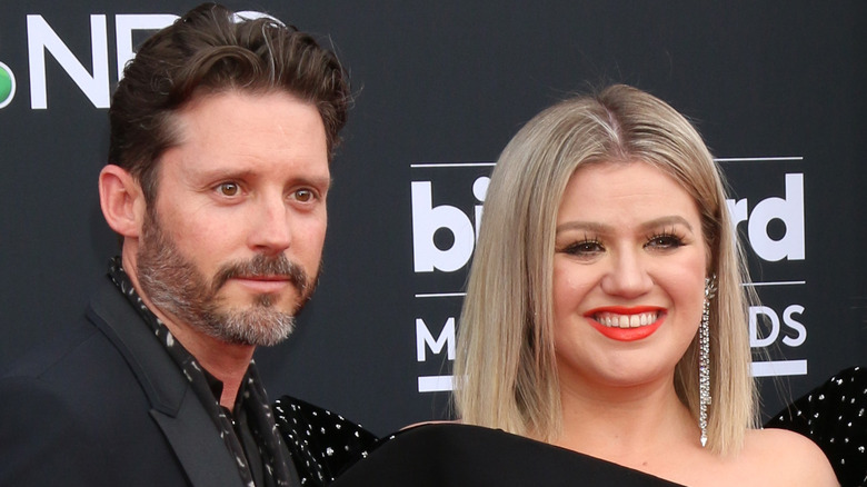 Clarkson and Blackstock at the 2018 Billboard Music Awards