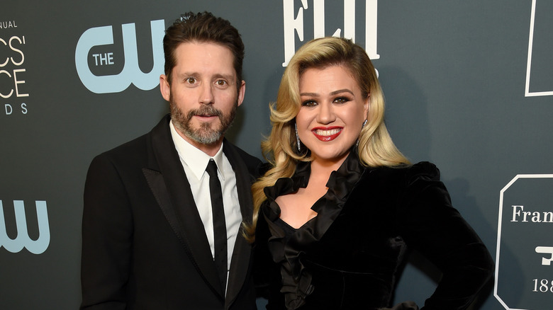 Brandon Blackstock and Kelly Clarkson attend the 25th Critics' Choice Awards