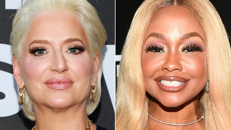 Dorinda Medley and Phaedra Parks split image