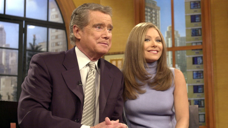 Kelly Ripa and Regis Philbin