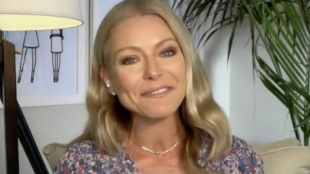 Kelly Ripa at home during quarantine