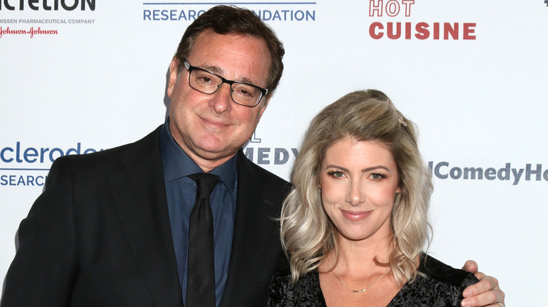 Bob Saget and Kelly Rizzo on the red carpet