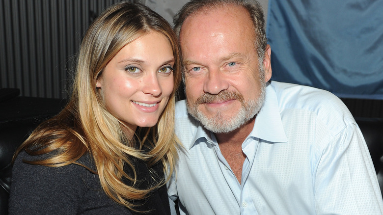 Spencer Grammer (L) and actor Kelsey Grammer attend the after party for the STARZ Los Angeles Premiere Event for Original Series "Boss"