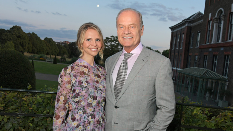 Kelsey Grammer and Kayte Walsh smiling together