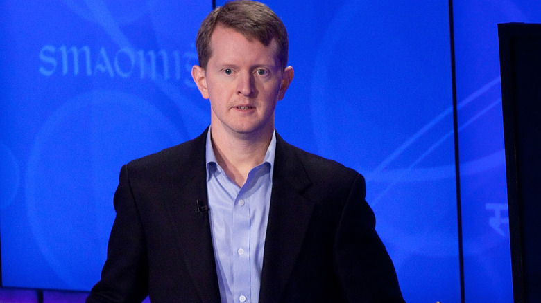 Ken Jennings playing on 'Jeopardy!'