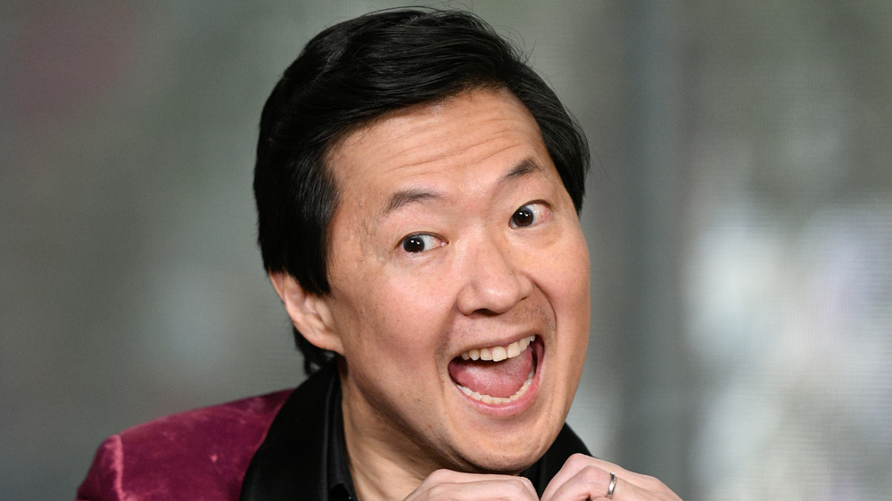 Ken Jeong smiling, wide open mouth