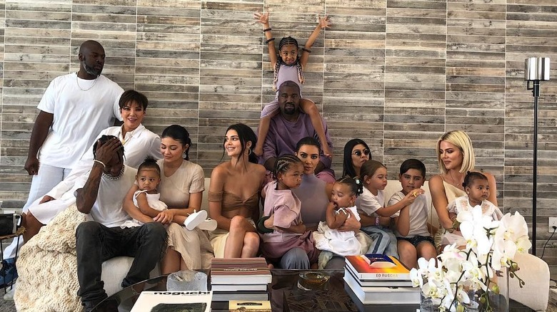 Kardashian-Jenners family photo