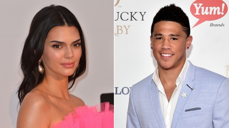 Kendall Jenner and Devin Booker on the red carpet