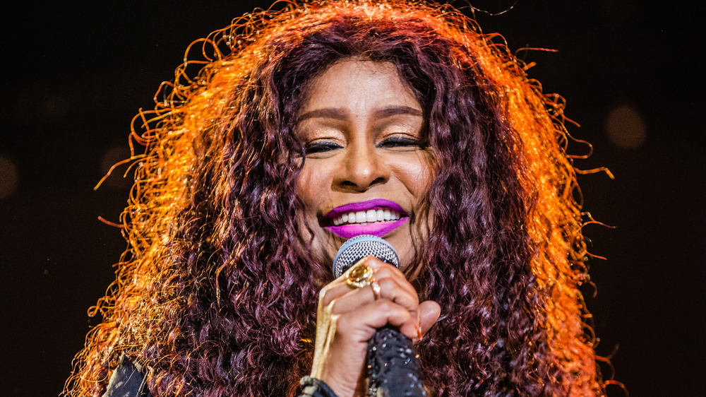 Chaka Khan singing