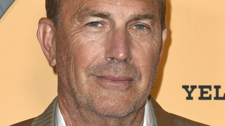 Kevin Costner posing