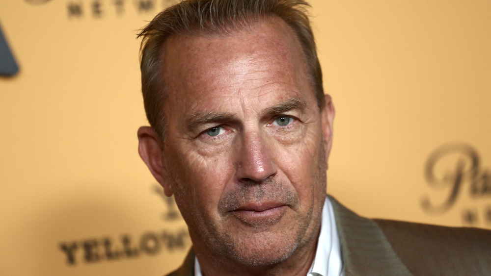 Kevin Costner at the premiere party for Yellowstone Season 2