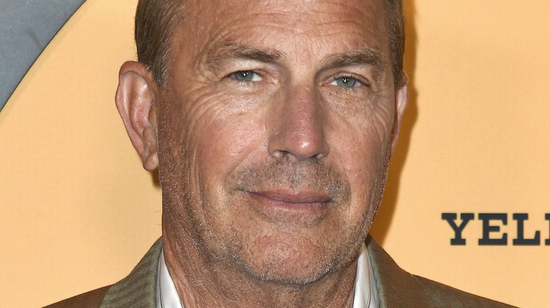 Kevin Costner smiling