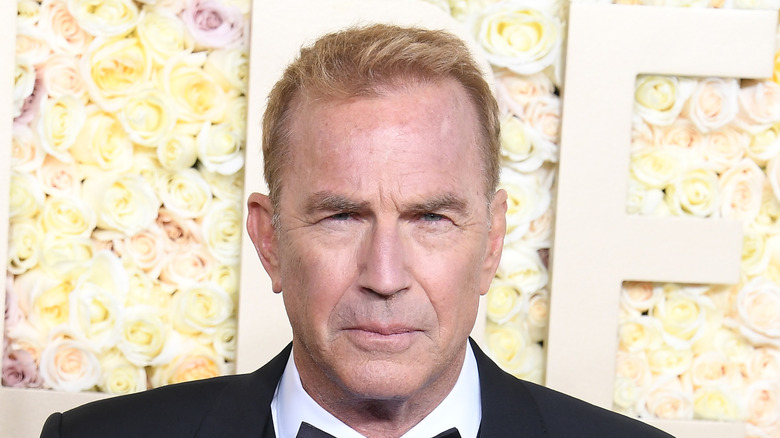 Kevin Costner at the Golden Globes