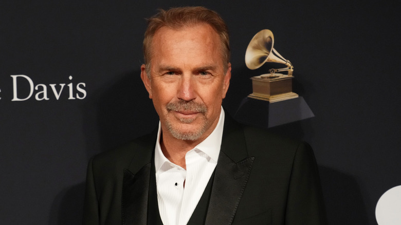 Kevin Costner smiling