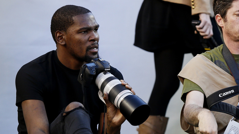 Kevin Durant Super Bowl photography 