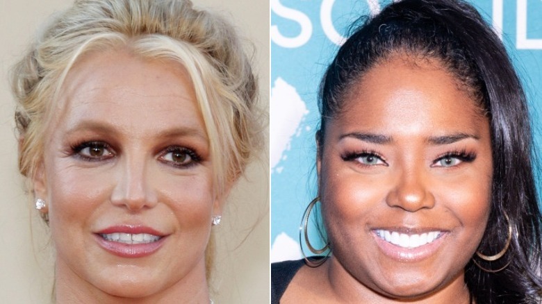 Britney Spears Shar Jackson side-by-side