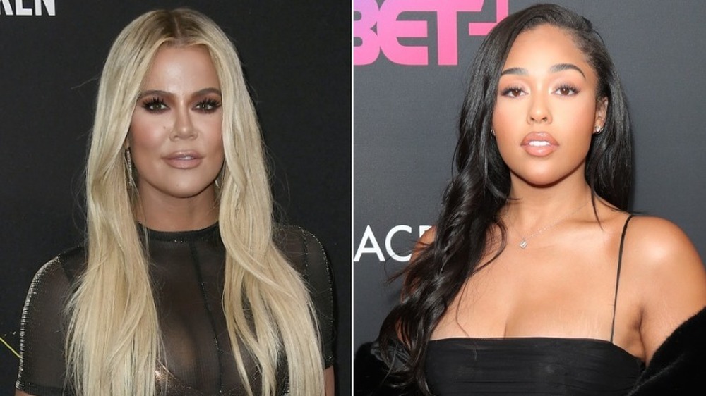 Khloe Kardashian and Jordyn Woods red carpet