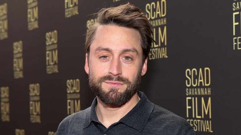 Kieran Culkin on the red carpet at the Savannah Film Festival