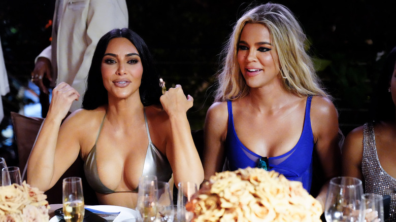 Khloe and Kim Kardashian together 