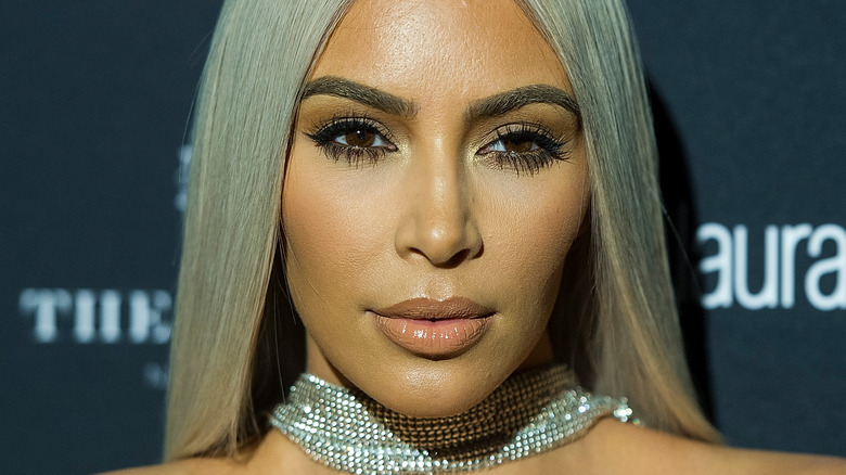 Kim Kardashian blonde