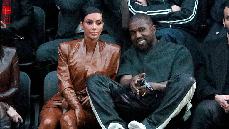 Kim Kardashian and Kanye West chat 