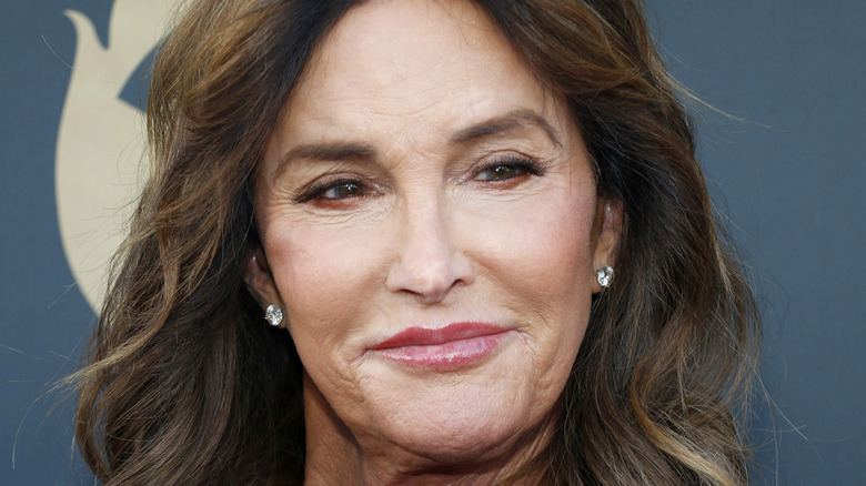 Caitlyn Jenner smirking