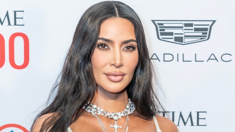 Kim Kardashian diamond necklace