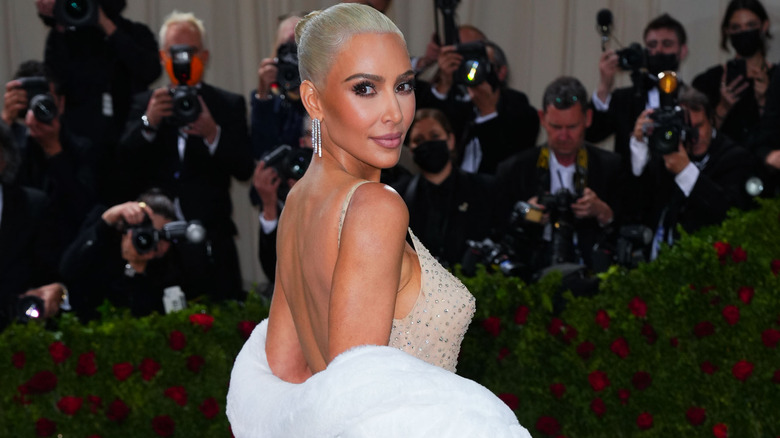 Kim Kardashian attends The 2022 Met Gala