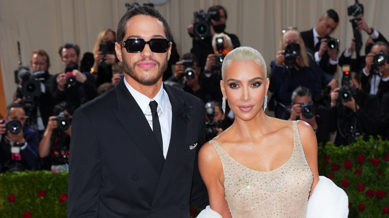 Pete Davidson, Kim Kardashian at the Met Gala