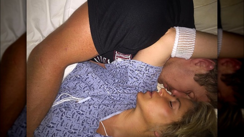 Kim Zolciak-Biermann in hospital with husband