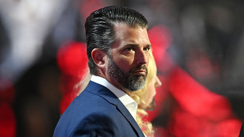 Donald Trump Jr. turning head