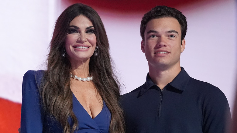 Kimberly Guilfoyle and Ronan Villency smiling