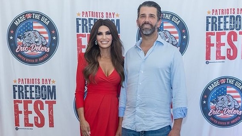 Kimberly Guilfoyle and Donald Trump Jr