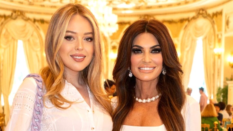 Tiffany Trump and Kimberly Guilfoyle smiling