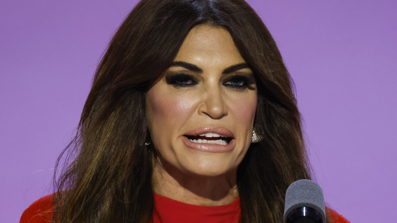 Kimberly Guilfoyle speaking at the RNC