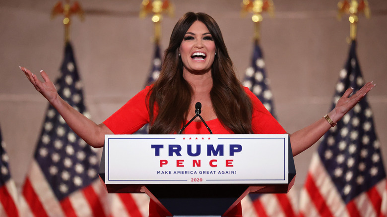 Kimberly Guilfoyle speaking at the 2020 Republican National Convention