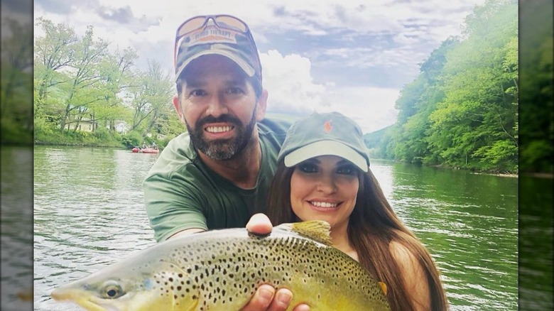 Donald Trump Jr Kimberly Guilfoyle selfie