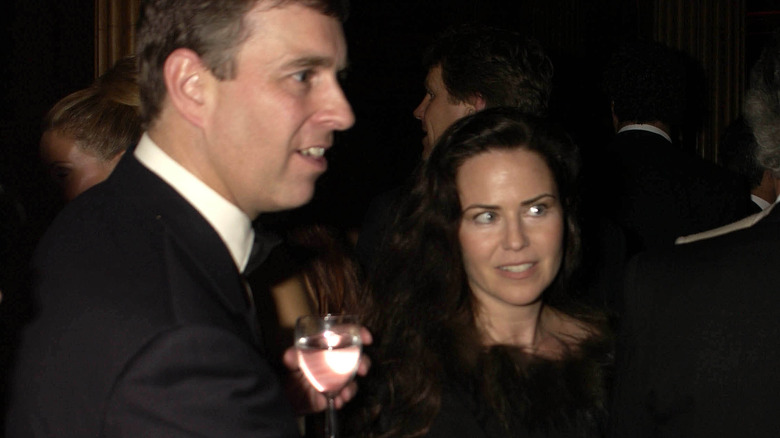 Prince Andrew with Koo Stark