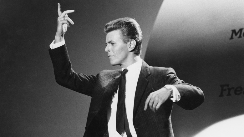 David Bowie dancing