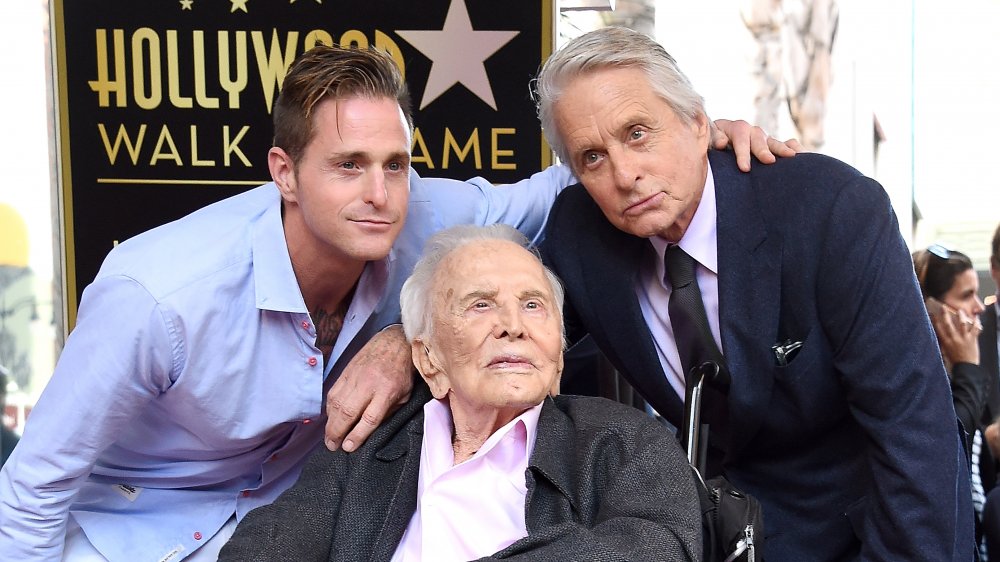 Cameron Douglas, Kirk Douglas, Michael Douglas