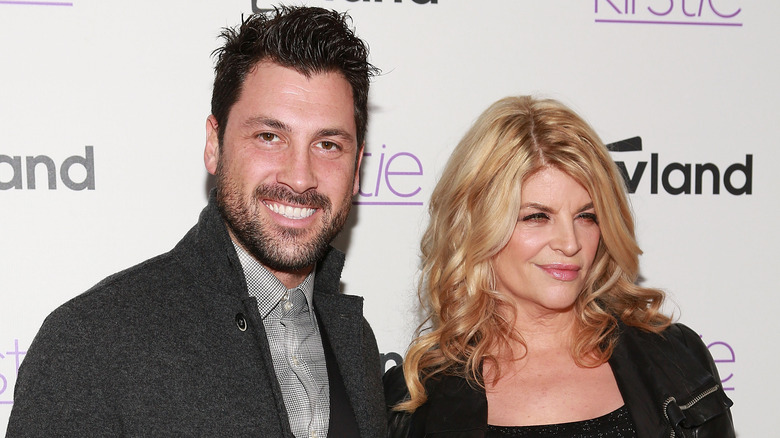 Kirstie Alley and Maksim Chmerkovskiy