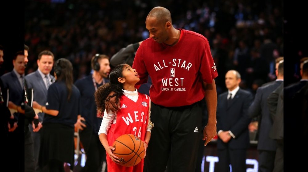 Gianna Bryant and Kobe Bryant